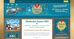 Desktop Screenshot of oktoberfest-xanten.de
